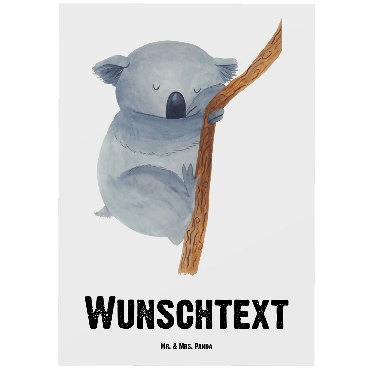 Personalisierte Postkarte Koalabär Karte mit Wunschtext, individuelle postkarte, Personalisierte Karte, personalisierbare postkarte, Personalisierte Grußkarte, Postkarte mit Namen, Personalisierte Postkarte mit Namen, Postkarte personalisiert, personalisierte postkarten, Karte mit Namen, Personalisierbare Grußkarte, Personalisierte Mr. & Mrs. Panda Postkarte, Postkarte Personalisierbar, Personalisierte Postkarte mit Wunschtext, Personalisierte Grußkarten, individuelle grußkarte, Postkarte mit eigenem Text, Ansichtskarte mit Namen, Grußkarte mit eigenem Text, Postkarten mit Namen, Individualisierbare Postkarte, Grußkarte mit Wunschtext, Ansichtskarte mit Wunschtext, grußkarte personalisiert, Grußkarte mit Namen, Postkarte mit Wunschtext, Personalisierte Postkarte, Lustige Sprüche, Tiere, Tiermotive, Gute Laune, Traumland, Träumen, Bär, Koala, Koalabär, Schlafzimmer, schlafen, Traum