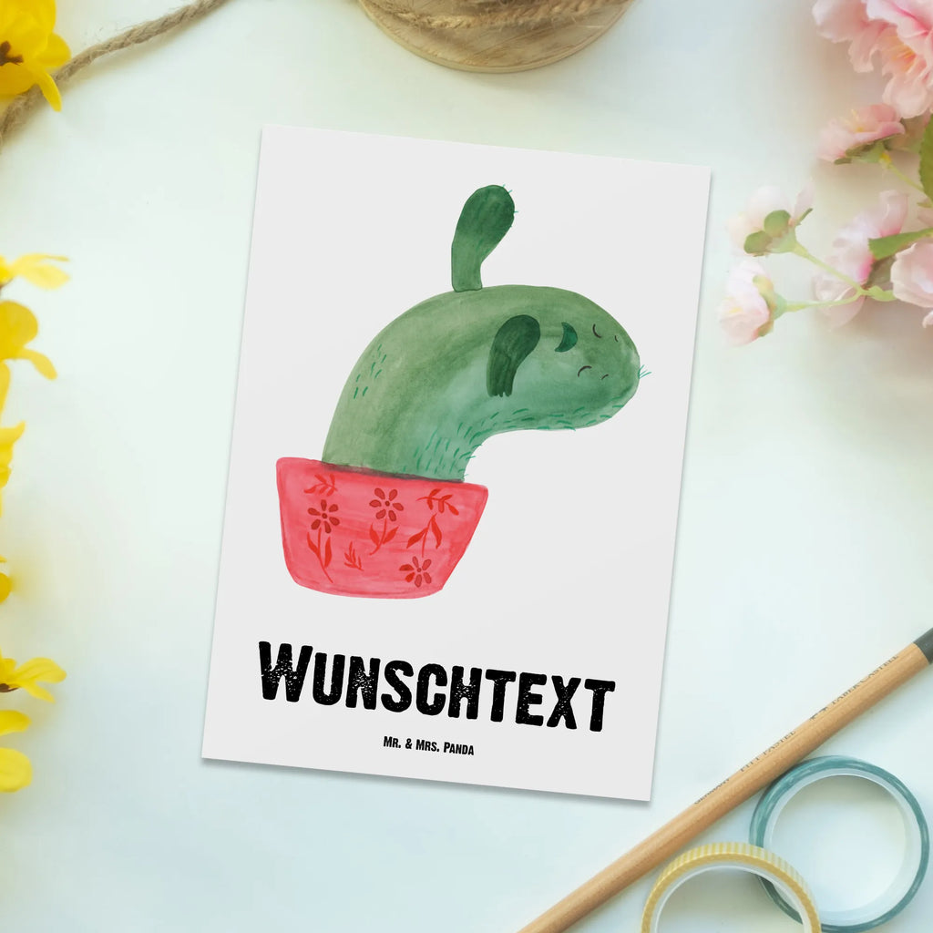 Personalizowana kartka pocztowa kaktus Mama Kaktus, Kaktusy
