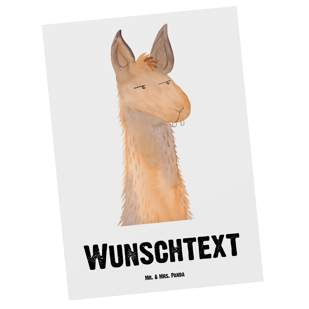 Personalisierte Postkarte Lamakopf Genervt Geschenkkarte mit Wunschtext, Postkarte mit Namen, Geschenkkarte mit Namen, Postkarte bedrucken, Ansichtskarte mit Wunschtext, Grußkarte mit Wunschtext, Karte mit Wunschtext, Postkarte mit Wunschtext, Ansichtskarte mit Namen, Einladung mit Namen, Postkarte personalisierbar, Grußkarte mit Namen, Karte mit Namen, Einladung mit Wunschtext, Lama, Alpaka, Chef, Lamas, Azubi, genervt sein, Büroalltag, Büro, Partnerin, Recht haben, Freundin, beste Freundin, Chefin