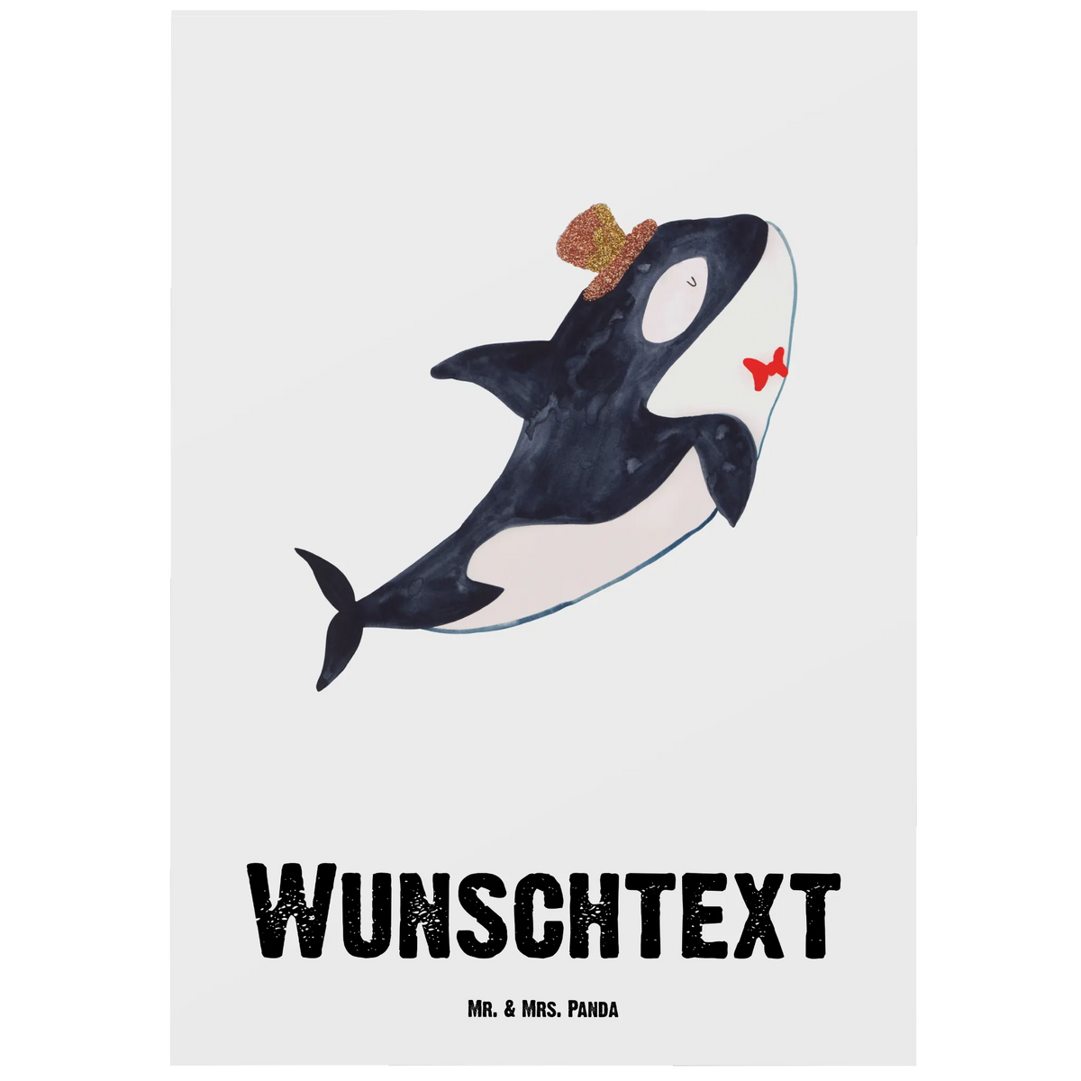 Personalisierte Postkarte Orca Zylinder grußkarte personalisiert, Personalisierte Postkarte, personalisierbare postkarte, Personalisierte Grußkarten, individuelle postkarte, Grußkarte mit Wunschtext, Ansichtskarte mit Namen, Karte mit Namen, Personalisierte Grußkarte, Karte mit Wunschtext, Postkarte mit Namen, Individualisierbare Postkarte, Postkarte personalisiert, individuelle grußkarte, Personalisierte Postkarte mit Wunschtext, personalisierte postkarten, Postkarten mit Namen, Personalisierte Mr. & Mrs. Panda Postkarte, Postkarte mit Wunschtext, Grußkarte mit eigenem Text, Ansichtskarte mit Wunschtext, Personalisierbare Grußkarte, Personalisierte Postkarte mit Namen, Postkarte Personalisierbar, Personalisierte Karte, Postkarte mit eigenem Text, Grußkarte mit Namen, Meer, Urlaub, Meerestiere, Glitzer, Narwal, Glückwunsch, Orca, Konfetti, Fest, Glitter, Fete, Geburtstag, Feier