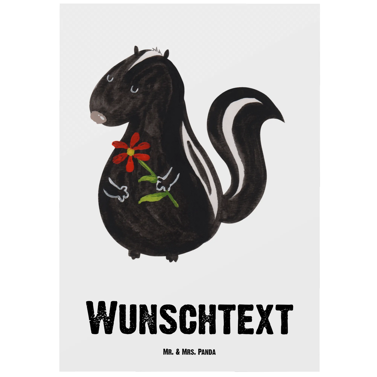 Personalisierte Postkarte Stinktier Blume Personalisierte Karte, personalisierte postkarten, Grußkarte mit Wunschtext, Grußkarte mit eigenem Text, Postkarte personalisiert, Personalisierte Mr. & Mrs. Panda Postkarte, Postkarte Personalisierbar, individuelle grußkarte, Ansichtskarte mit Namen, Individualisierbare Postkarte, Personalisierte Grußkarte, Personalisierte Postkarte mit Namen, Karte mit Wunschtext, Personalisierte Grußkarten, Personalisierte Postkarte, Personalisierte Postkarte mit Wunschtext, grußkarte personalisiert, Ansichtskarte mit Wunschtext, Postkarte mit eigenem Text, Postkarte mit Wunschtext, Grußkarte mit Namen, Postkarten mit Namen, Personalisierbare Grußkarte, individuelle postkarte, Postkarte mit Namen, personalisierbare postkarte, Karte mit Namen, Stinktier, Skunk, Dreams, Träume, Tagträumer, Stinki, Stinker, Raubtier, Verträumt, Wildtier