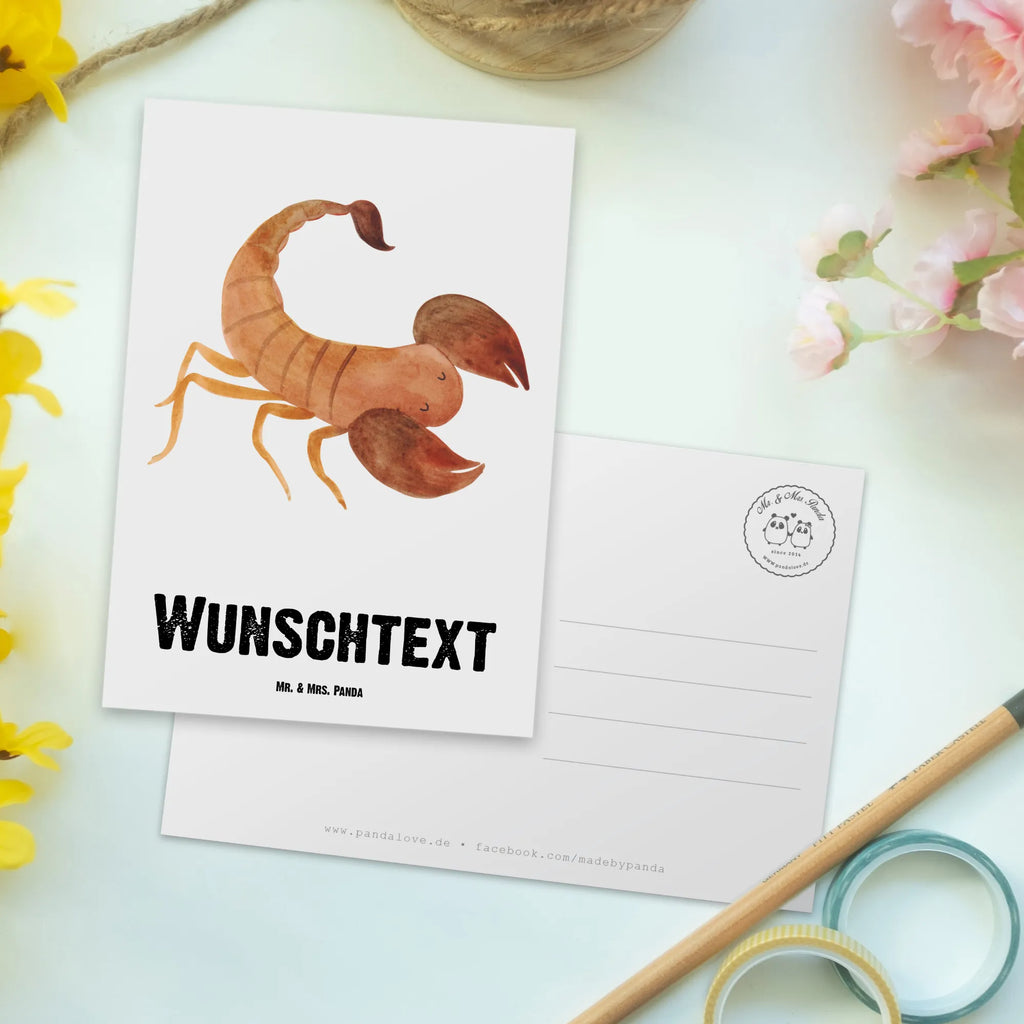 Personalisierte Postkarte Sternzeichen Skorpion Karte mit Wunschtext, Postkarte mit Wunschtext, Karte mit Namen, Postkarte bedrucken, Postkarte mit Namen, Einladung mit Wunschtext, Postkarte personalisierbar, Grußkarte mit Namen, Geschenkkarte mit Wunschtext, Grußkarte mit Wunschtext, Geschenkkarte mit Namen, Ansichtskarte mit Wunschtext, Einladung mit Namen, Ansichtskarte mit Namen, Tierkreiszeichen, Sternzeichen, Horoskop, Astrologie, Aszendent, Skorpione, Geburtstag Oktober, Geburtstag November, Skorpion Geschenk, Skorpion Sternzeichen, Geschenk Oktober, Geschenk November