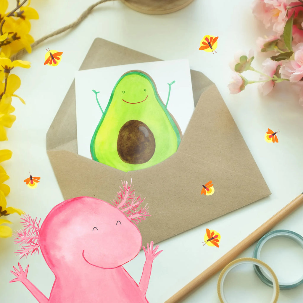 Personalisierte Grußkarte Avocado Happy Personalisierte Einladungskarte, Personalisierte Geburtstagskarte, Grußkarte selber drucken, Personalisiertere Klappkarte, Personalisierte Karte, Personalisierte Grußkarte, Grußkarte als Geldgeschenk, Grußkarte selbst gestalten, Grußkarten personalisiert, Grußkarte mit Namen, Personalisierte Glückwunschkarte, Personalisierte Hochzeitskarte, Grußkarte mit persönlichen Nachrichten, Avocado, Veggie, Vegan, Gesund, Chaos