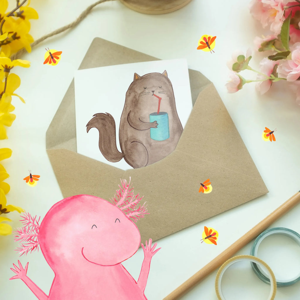 Personalised greetings card Cat can cat, tomcat, kitty, meow, kitten, housecat, mama cat, love cats, cat image, cat fan, cat lover, cat fancier, cat decoration, gift for cat lover, cat owner, funny cats, cat sayings, cat motto, funny cat gifts, fan merchandise, cat stuff, animal lover, pussy, Cats, cats, pet, food, cat food