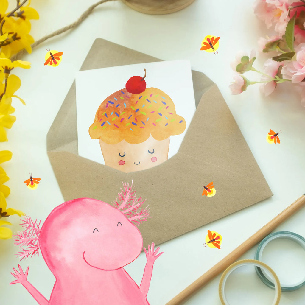 Personalised greetings card Cupcake small animals, cute, funny, cute animal motives, hand drawn, small world, funny sayings, good mood, happy, gifts, gift ideas, special gifts, animal lover, card, Kitchen Saying, Present Cook, Cupcakes, Motivation Sayings, Kitchen Decoration, Wonder, Baking Present, Muffin