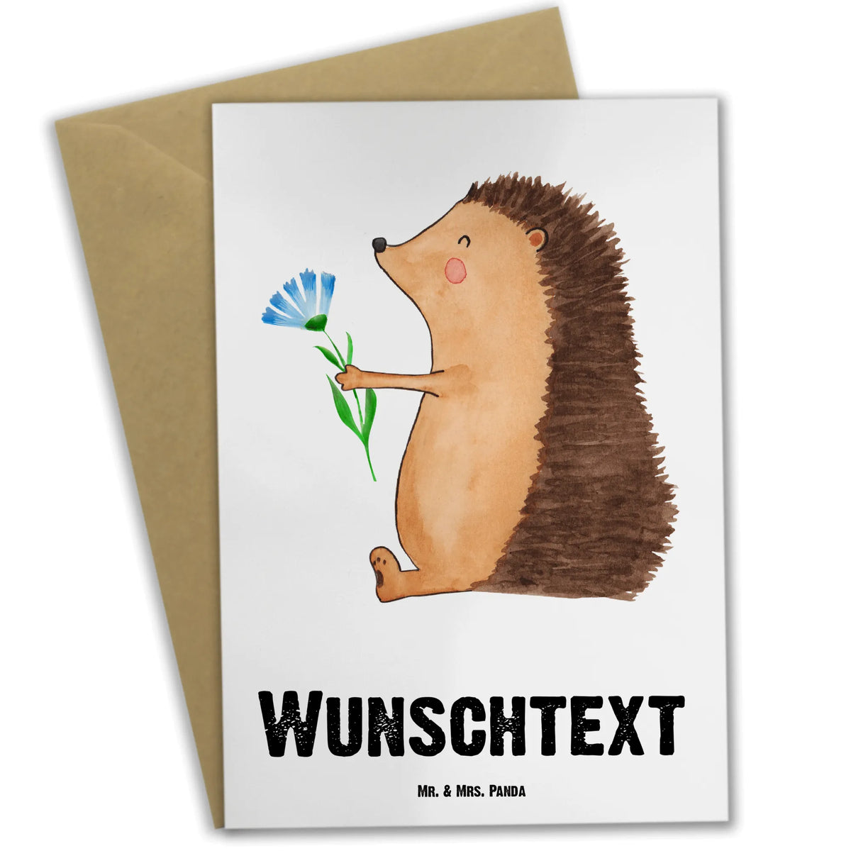 Personalisierte Grußkarte Igel Blumen Grußkarte personalisierbar, individuelle grußkarte, Personalisierte Karte, Personalisierte Grußkarte, Personalisierte Klappkarte, Grußkarten Personalisiert, grußkarte personalisiert, Lustige Sprüche, Tiere, Tiermotive, Gute Laune, Krankheit, Igel, Gute Besserung, krank, Krankenhaus, Besuch, Genesungswünsche