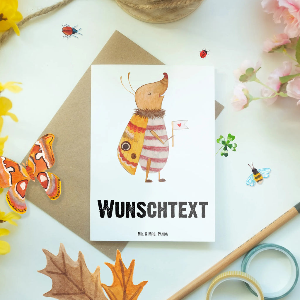 Personalised greetings card Moth flag small animals, cute, funny, cute animal motives, hand drawn, small world, funny sayings, good mood, happy, gifts, gift ideas, special gifts, animal lover, card, Moth, Saying funny, Kitchen decoration, How much does the world cost, Beetle