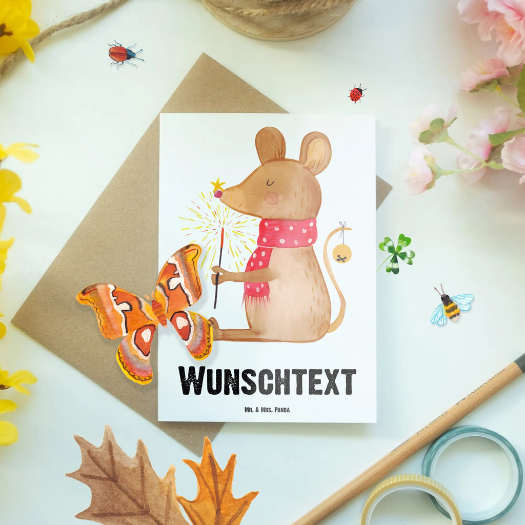 Personalised greetings card Mouse Christmas Winter, Christmas, Christmas time, snow, christmas motive, mouse, christmas greeting, christmas, merry christmas, christmas miracle