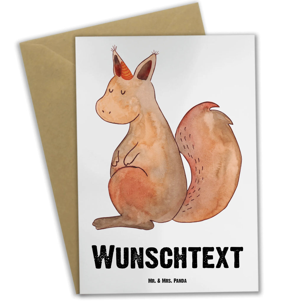 Spersonalizowana kartka z życzeniami Jednorożec wiara Jednorożec, jednorożce, dekoracje jednorożca, jednorożec