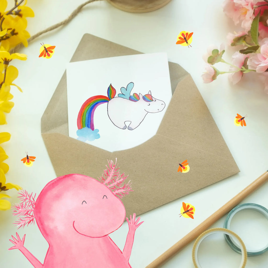 Personalised greetings card unicorn Pegasus unicorn, unicorns, unicorn love, playing, glitter, Unicorn, growing up, reality, rainbow, pegasus, saying fun