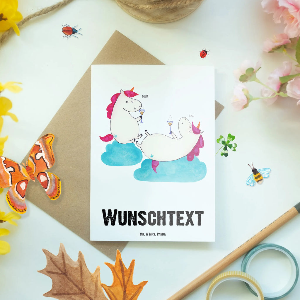 Personalised greetings card unicorn sparkling wine unicorn, unicorns, Unicorns, Unicorn, Girlfriends, BFF, Best, Party, Toast, Girlfriend, Champagne, Girls' night, Cork, Fun