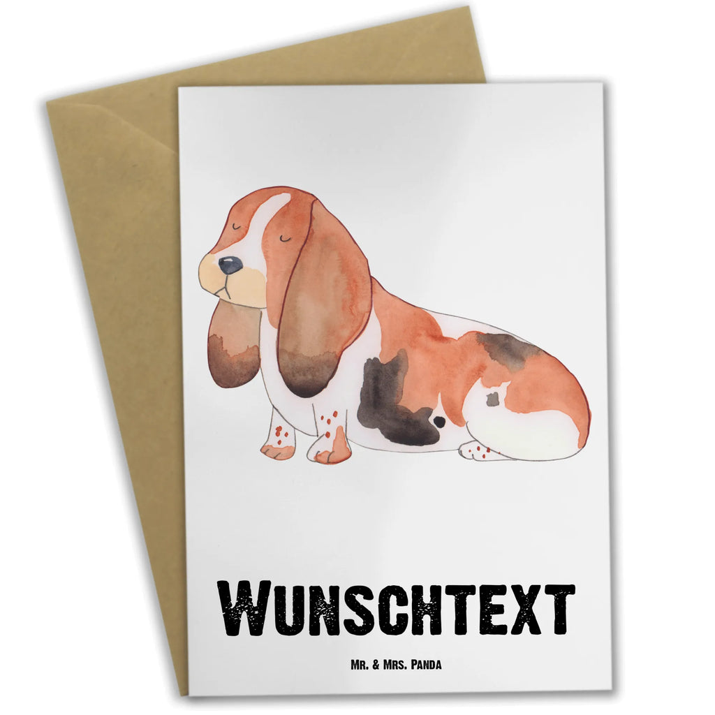 Personalised greetings card Dog Basset Hound dog, mutt, hound, woof, dog mama, dog breed, love dogs, love for dogs, dog decorative items, bag with dog print, funny gifts for dog owners, what do you give a dog lover, Christmas gifts for dogs, gifts for dogs, dog sayings, basset, basset hound, Dog, childless, dog love