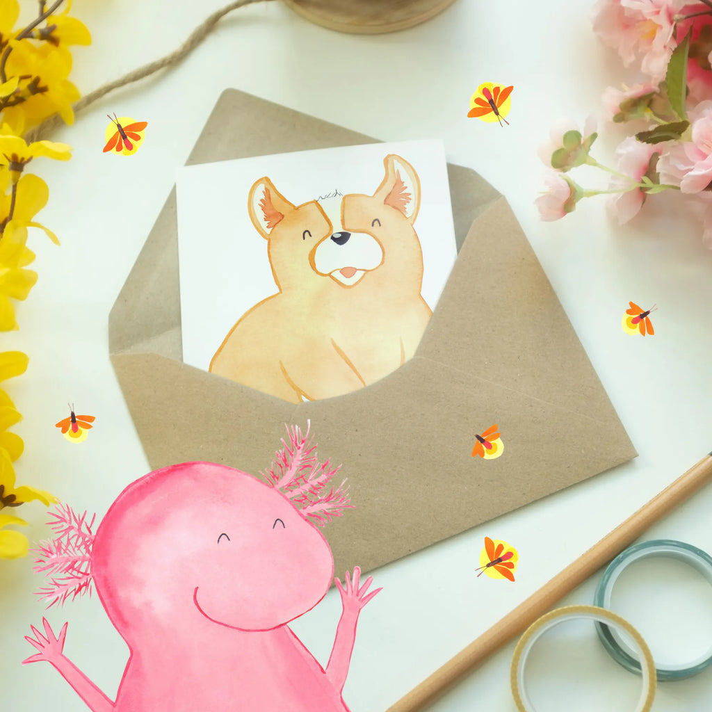 Personalisierte Grußkarte Corgie Grußkarte selbst gestalten, Grußkarten personalisiert, Personalisierte Karte, Grußkarte selber drucken, Grußkarte mit persönlichen Nachrichten, Personalisierte Geburtstagskarte, Personalisierte Einladungskarte, Personalisiertere Klappkarte, Personalisierte Grußkarte, Grußkarte als Geldgeschenk, Grußkarte mit Namen, Personalisierte Hochzeitskarte, Personalisierte Glückwunschkarte, Hund, Hundemotiv, Haustier, Hunderasse, Tierliebhaber, Hundebesitzer, Sprüche, Spruch, Lebensfreude, Corgie, Hundespruch, Motivation, britisch, Welsh Corgie Pembroke