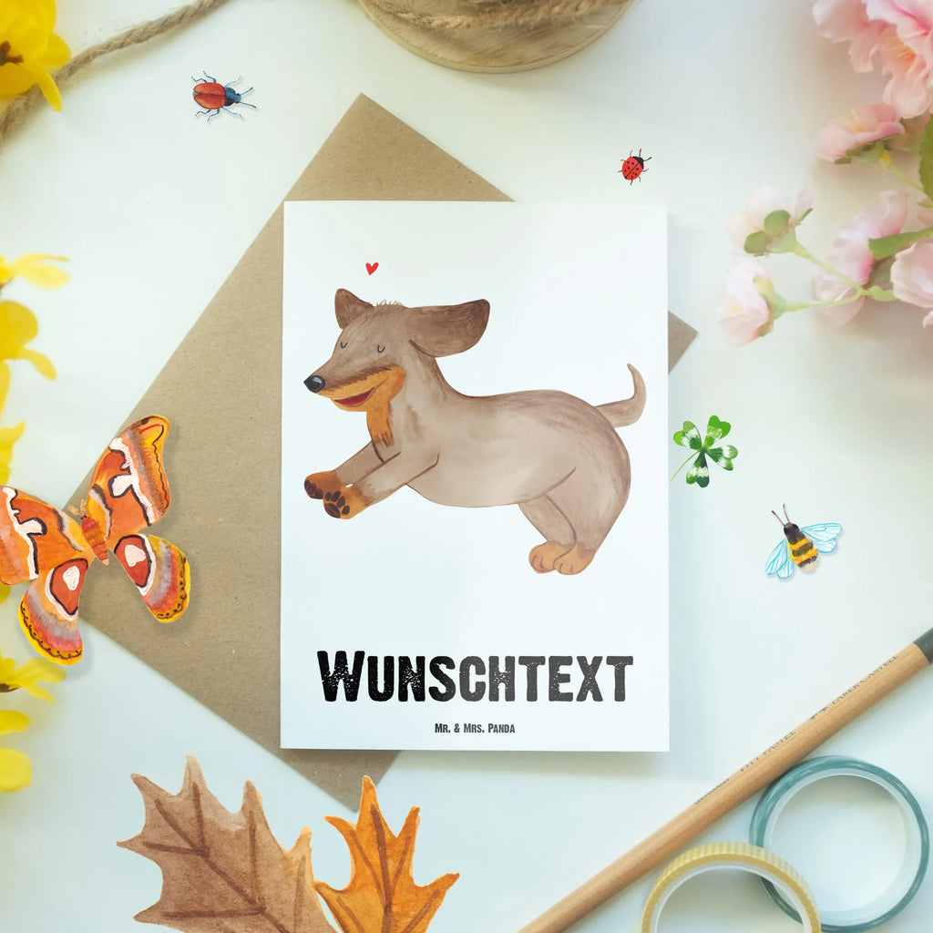 Personalised greetings card Dog dachshund dog, mutt, hound, woof, dog mama, dog breed, love dogs, love for dogs, dog decorative items, bag with dog print, funny gifts for dog owners, what do you give a dog lover, Christmas gifts for dogs, gifts for dogs, dog sayings, happy dog, dogs, dachshund, basset hound