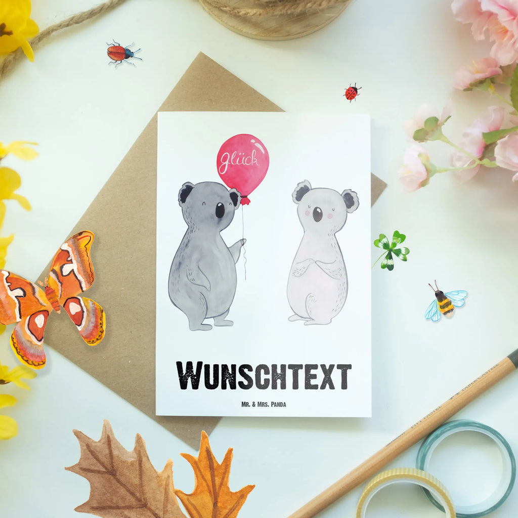 Personalisierte Grußkarte Koala Luftballon Personalisierte Postkarte, Personalisierte Geburtstagskarte, Grußkarten Personalisiert, Personalisierte Hochzeitskarte, Personalisierte Grußkarte, Personalisierte Glückwunschkarte, Personalisierte Einladungskarte, Grußkarte Selbst Gestalten, Grußkarte mit Persönlichen Nachrichten, Grußkarte mit Namen, Grußkarte Selber Drucken, Grußkarte als Geldgeschenk, Personalisierte Karte, Personalisiertere Klappkarte, Koala, Koalabär, Geschenk, Geburtstag, Party, Luftballon