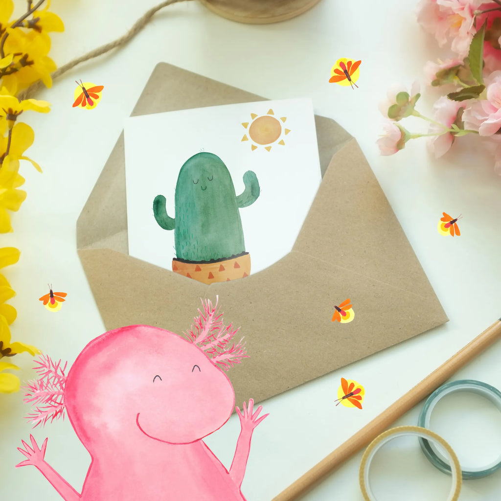 Spersonalizowana kartka z życzeniami Kaktus Słońce Kaktus, Kaktusy