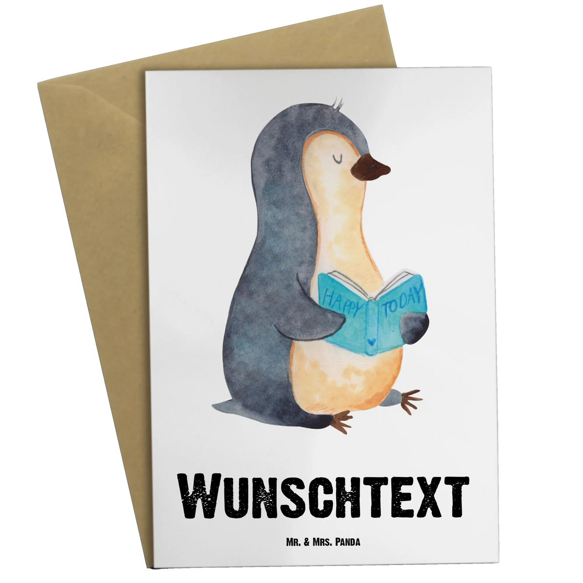 Personalisierte Grußkarte Pinguin Buch Personalisierte Grußkarte, Personalisierte Klappkarte, Grußkarten Personalisiert, grußkarte personalisiert, Grußkarte personalisierbar, Personalisierte Karte, individuelle grußkarte, Pinguin, Urlaub, Ferien, Bücherwurm, Buch, Pinguine, Nichtstun, Lesen, Freizeit, Faulenzen
