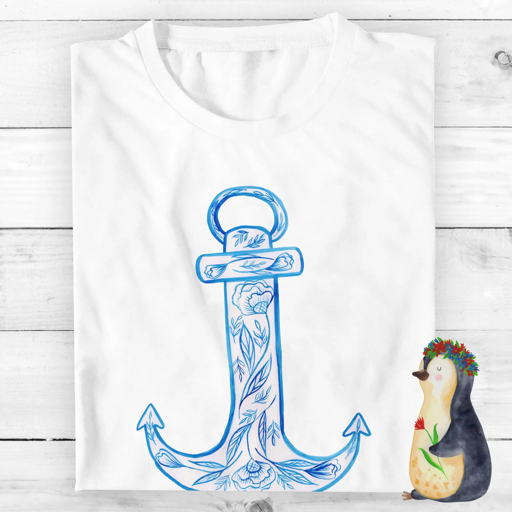 Personalised T-Shirt anchor Blue Frauen, Wunschtext, T-Shirt Personalisiert, T-Shirt mit Aufruck, T-Shirt mit Namen, Männer, Bedrucken, Tiermotive, Gute Laune, lustige Sprüche, Tiere