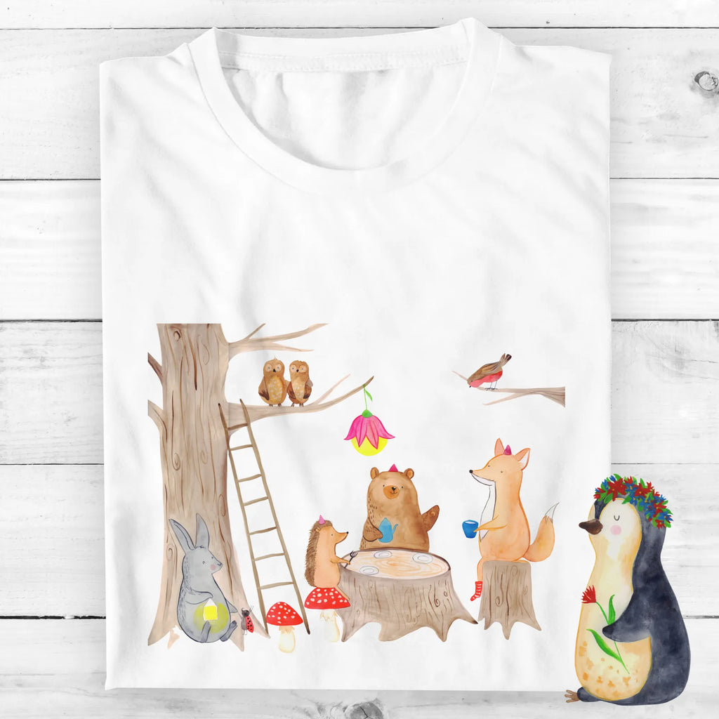 Rozmiar L Personalizowana koszulka zwierzęta leśne piknik T-Shirt mit Namen, T-Shirt mit Aufruck, T-Shirt Personalisiert, Bedrucken, Wunschtext, Lustige Sprüche, Gute Laune, Tiere, Tiermotive, Picknick, Waldtiere, Hase, Fuchs, Eichhörnchen, Igel, Maus, Wald