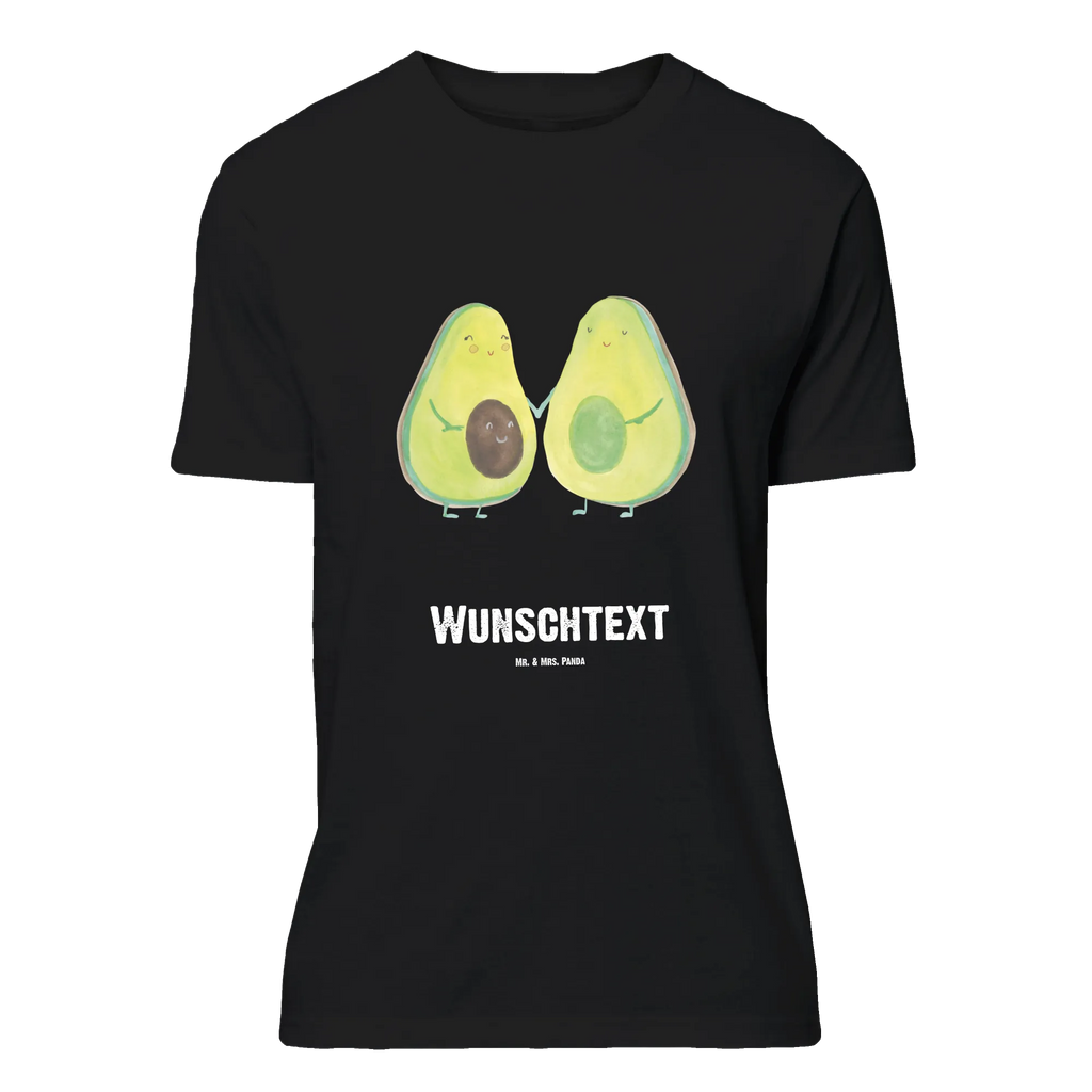 Personalisiertes T-Shirt Avocado Pärchen Wunschtext, Bedrucken, T-Shirt mit Namen, T-Shirt Personalisiert, T-Shirt mit Aufruck, Veggie, Vegan, Avocado, Gesund, Liebe, Avocuddle, Hochzeit, Avocados, Babyparty, Kinder, Familie, Geburt, Babyshower, Schwangerschaft