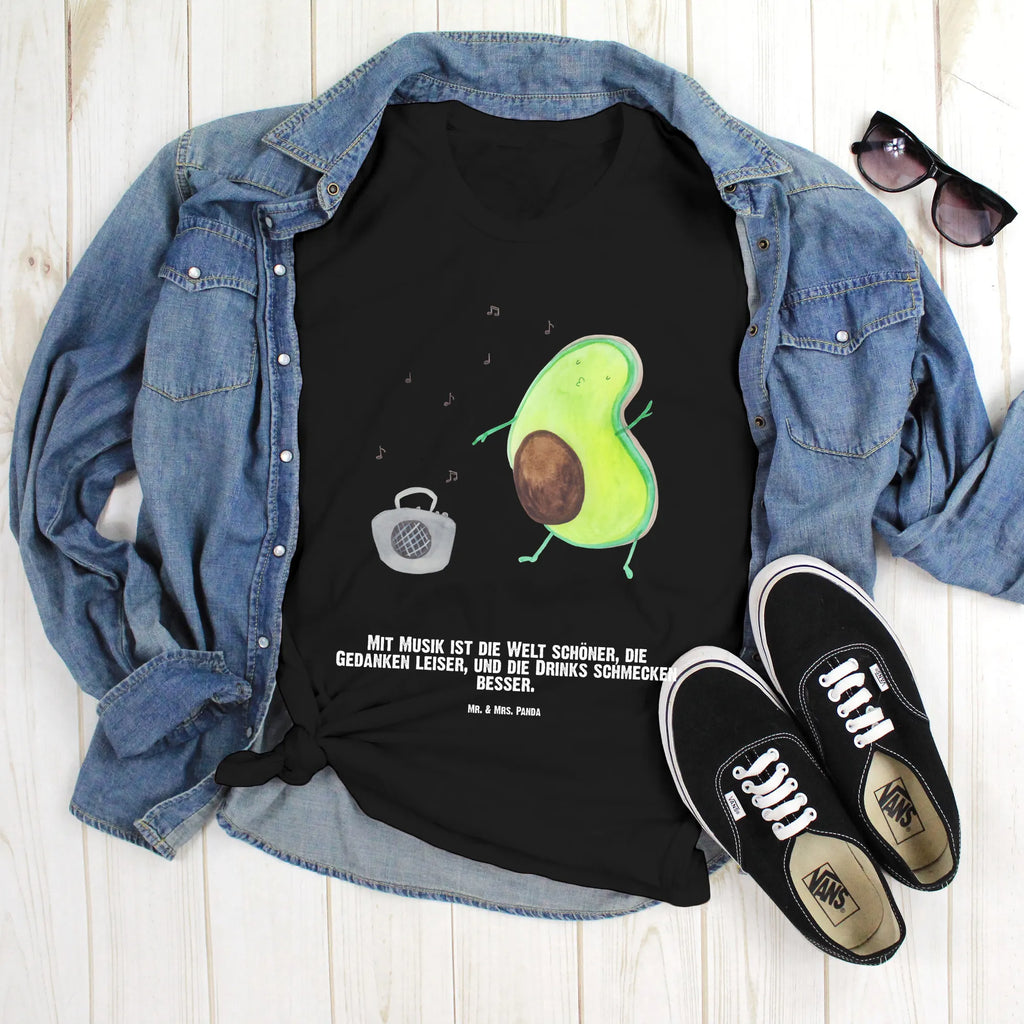 Personalisiertes T-Shirt Avocado tanzt T-Shirt mit Aufruck, Wunschtext, Bedrucken, T-Shirt mit Namen, T-Shirt Personalisiert, Avocado, Veggie, Vegan, Gesund