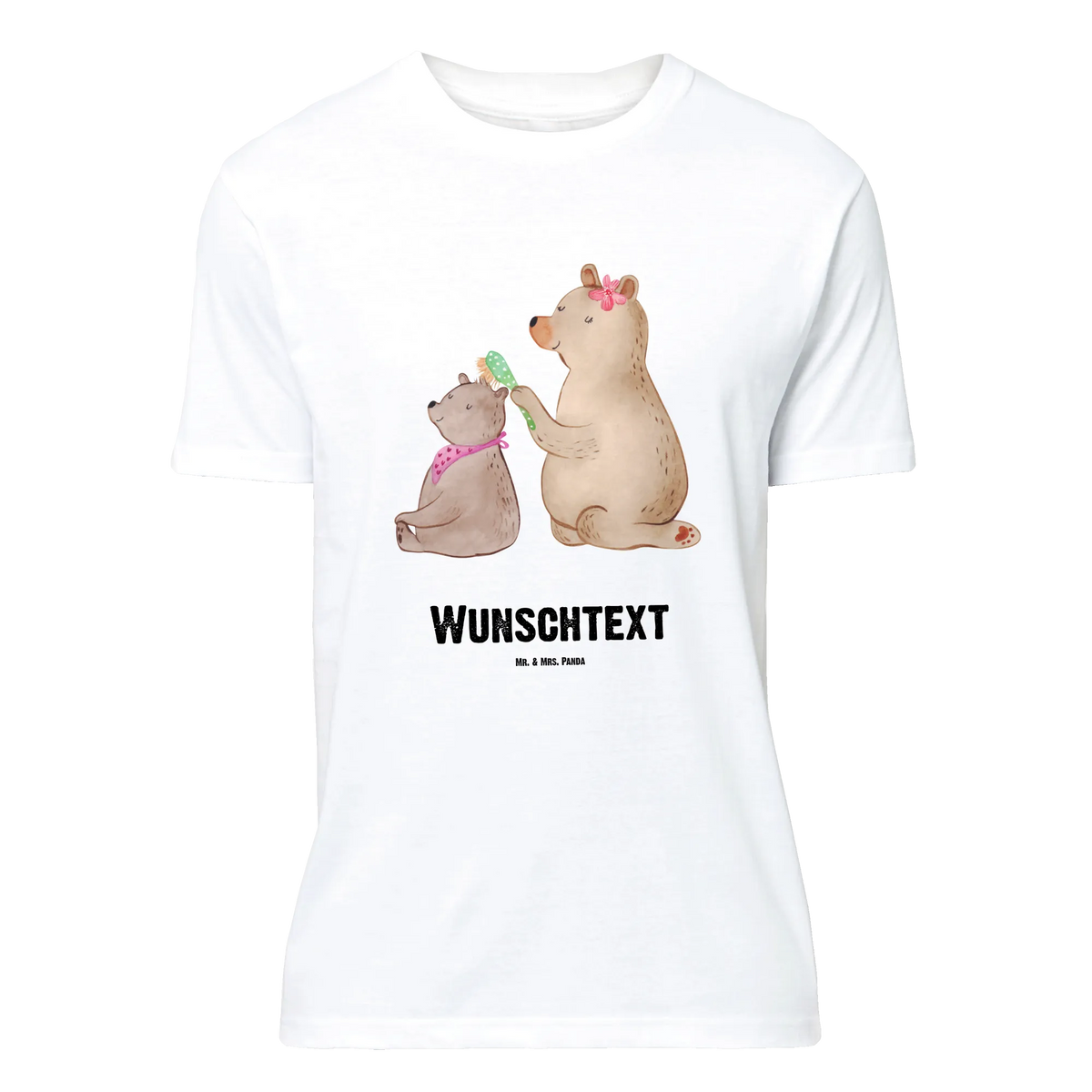 Personalisiertes T-Shirt Bär Kind T-Shirt mit Aufruck, Wunschtext, T-Shirt Personalisiert, Bedrucken, T-Shirt mit Namen, Oma, Muttertag, Vatertag, Opa, Papa, Bruder, Schwester, Mama, Familie, Geschenk, Mutti, Mutter