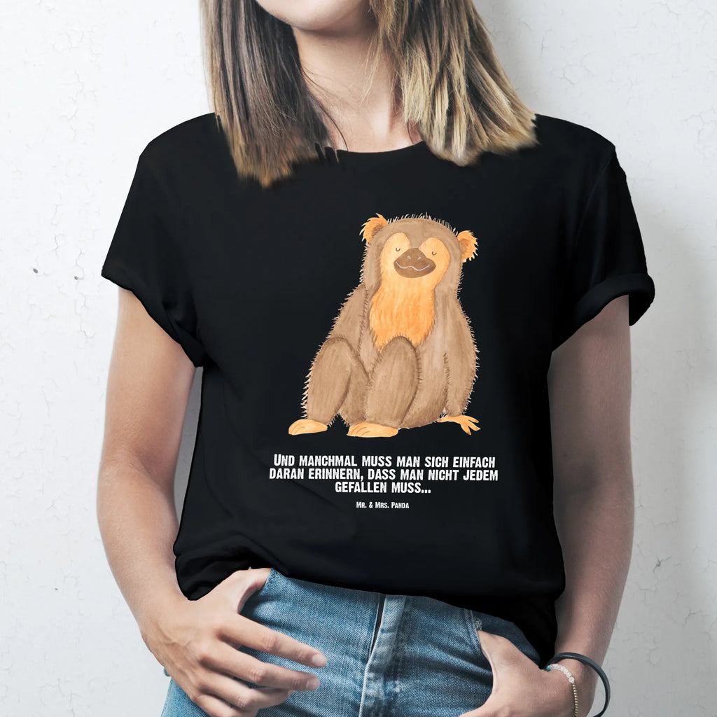 Personalised T-Shirt Monkey Bedrucken, T-Shirt mit Namen, T-Shirt Personalisiert, Wunschtext, T-Shirt mit Aufruck, Wildtiere, Afrika, Selbstliebe, Selbstachtung, Äffchen, Selbstbewusstsein, Motivation, Selfcare, Respekt, Liebe, Affen, Affe