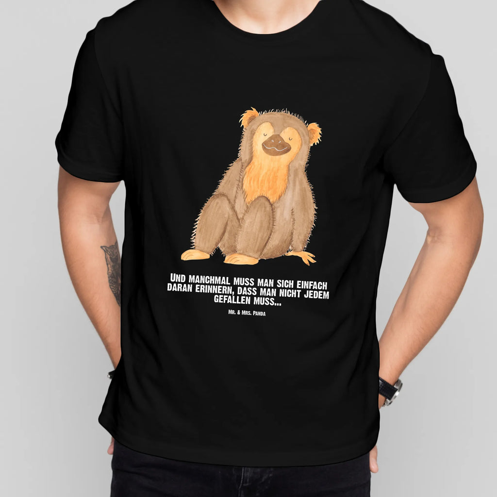 Personalised T-Shirt Monkey Bedrucken, T-Shirt mit Namen, T-Shirt Personalisiert, Wunschtext, T-Shirt mit Aufruck, Wildtiere, Afrika, Selbstliebe, Selbstachtung, Äffchen, Selbstbewusstsein, Motivation, Selfcare, Respekt, Liebe, Affen, Affe