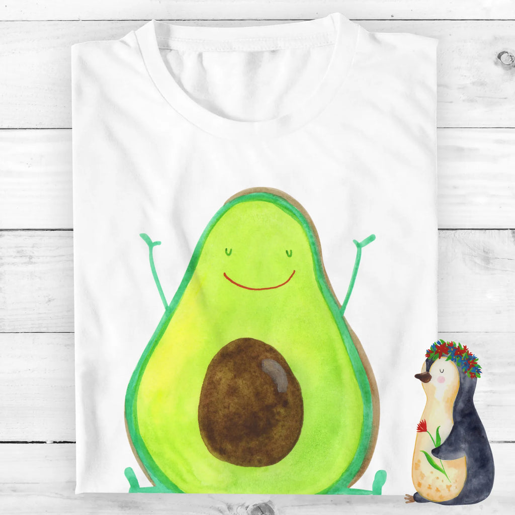 Personalisiertes T-Shirt Avocado Happy Bedrucken, T-Shirt mit Namen, Wunschtext, T-Shirt mit Aufruck, T-Shirt Personalisiert, Avocado, Veggie, Vegan, Gesund, Chaos