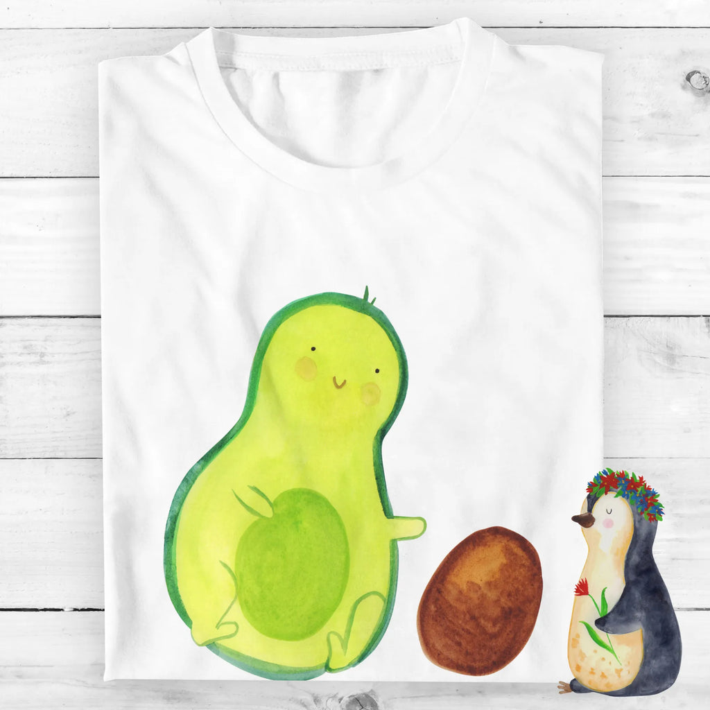 Personalisiertes T-Shirt Avocado rollt Kern T-Shirt mit Namen, T-Shirt mit Aufruck, T-Shirt Personalisiert, Bedrucken, Wunschtext, Avocado, Veggie, Vegan, Gesund, Love, Baby, Säugling, Schwangerschaft, Große Liebe, Zur Geburt, Avocados, Babyparty, Kind, Geburtstag, Liebe, Geburt, Erstes Kind, Schwanger