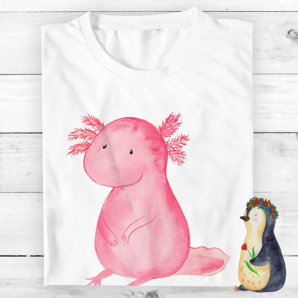 Rozmiar L Personalizowana koszulka aksolotl null T-Shirt Personalisiert, Wunschtext, T-Shirt mit Namen, T-Shirt mit Aufruck, Bedrucken, Molch, Axolotl, Freundin, Axolot, Lebensstil, Vergnügt, Fröhlich, Weisheit, Liebe, Lebensweisheit, Zufrieden