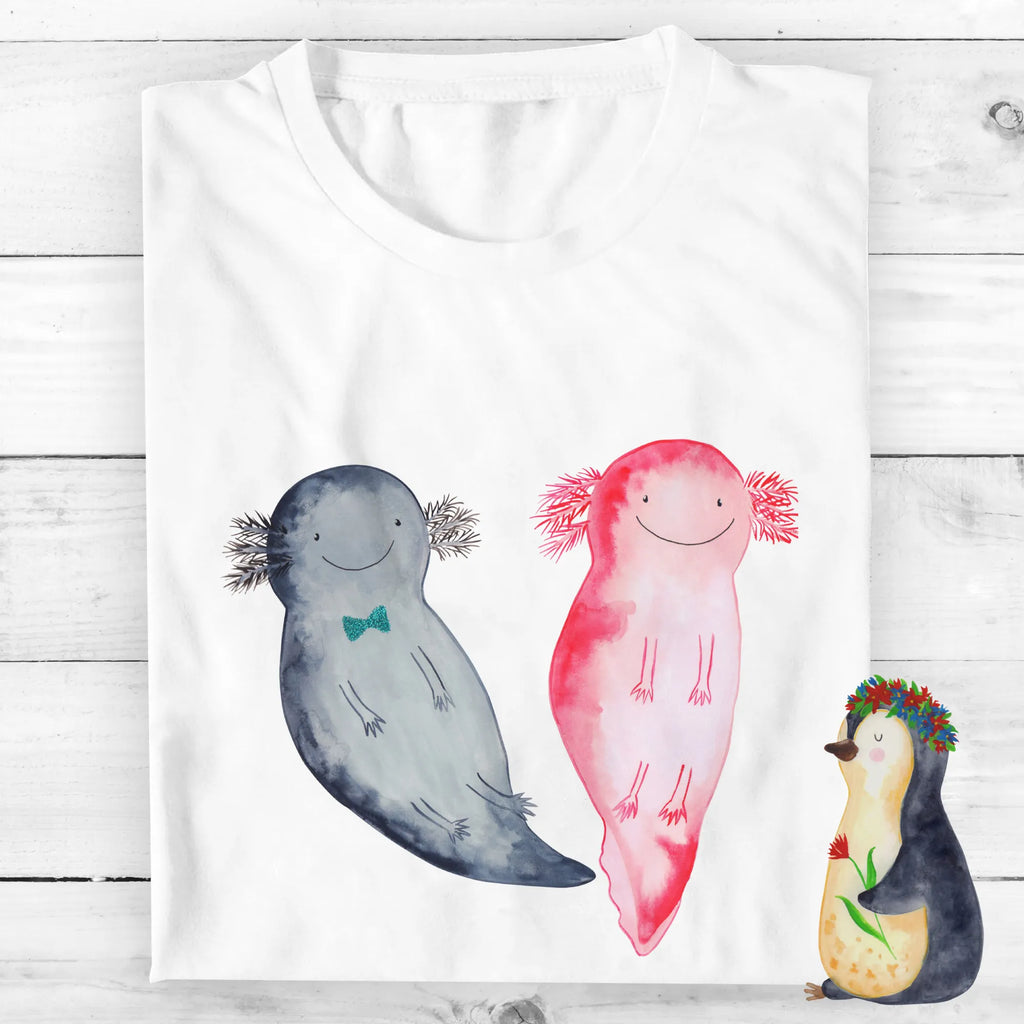 Personalisiertes T-Shirt Axolotl Axel+Lotte T-Shirt mit Aufruck, T-Shirt Personalisiert, Wunschtext, Bedrucken, T-Shirt mit Namen, Molch, Axolotl, Schwanzlurch, Axolot, Lurche, Valentinstag, Jahrestag, Ehemann, Freund, Liebesbeweis, Große Liebe, Liebe, Lurch, Verlobter