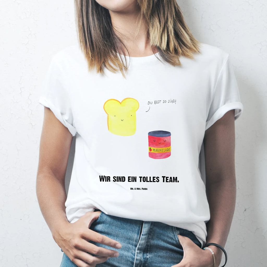 Personalisiertes T-Shirt Toast & Marmelade T-Shirt mit Namen, Wunschtext, T-Shirt mit Aufruck, Bedrucken, T-Shirt Personalisiert, Lustige Sprüche, Gute Laune, Tiere, Tiermotive, Küche Spruch, Küche Deko, Toast, Frühstück Einladung, Süß, Süße Postkarte, Marmelade, Brot, Dreamteam, Toastbrot