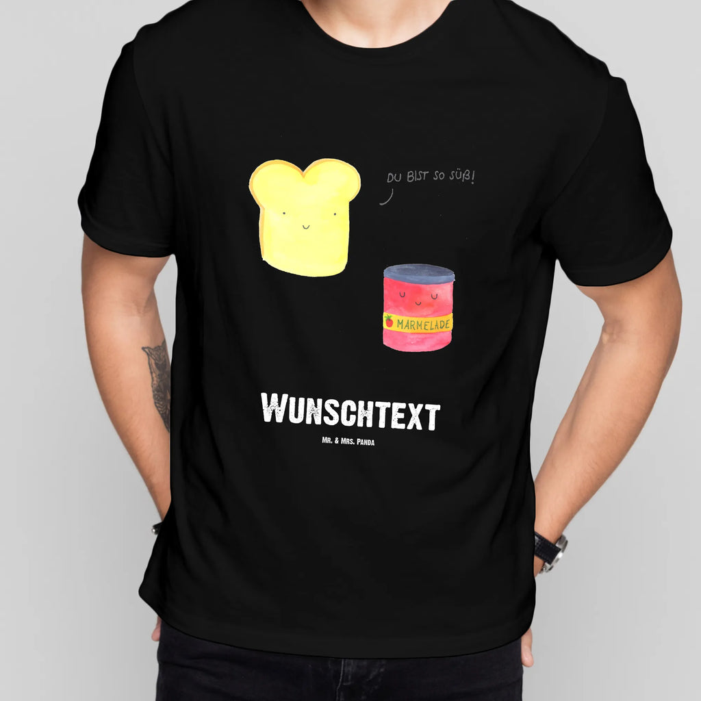 Personalisiertes T-Shirt Toast & Marmelade T-Shirt mit Namen, Wunschtext, T-Shirt mit Aufruck, Bedrucken, T-Shirt Personalisiert, Lustige Sprüche, Gute Laune, Tiere, Tiermotive, Küche Spruch, Küche Deko, Toast, Frühstück Einladung, Süß, Süße Postkarte, Marmelade, Brot, Dreamteam, Toastbrot