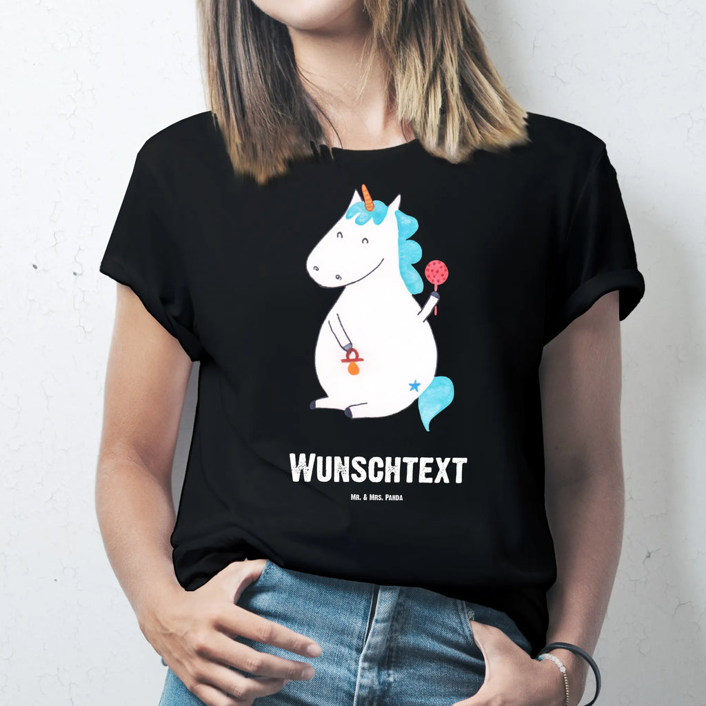 Personalised T-Shirt unicorn infant T-Shirt mit Namen, Bedrucken, Wunschtext, T-Shirt mit Aufruck, T-Shirt Personalisiert, Einhorn Deko, Unicorn, Einhorn, Einhörner, Babyglück, Schnuller, Party, Eltern, Mutter, Geburtstag, Nachwuchs, Erstes Kind, Kind, Baby, Geburt