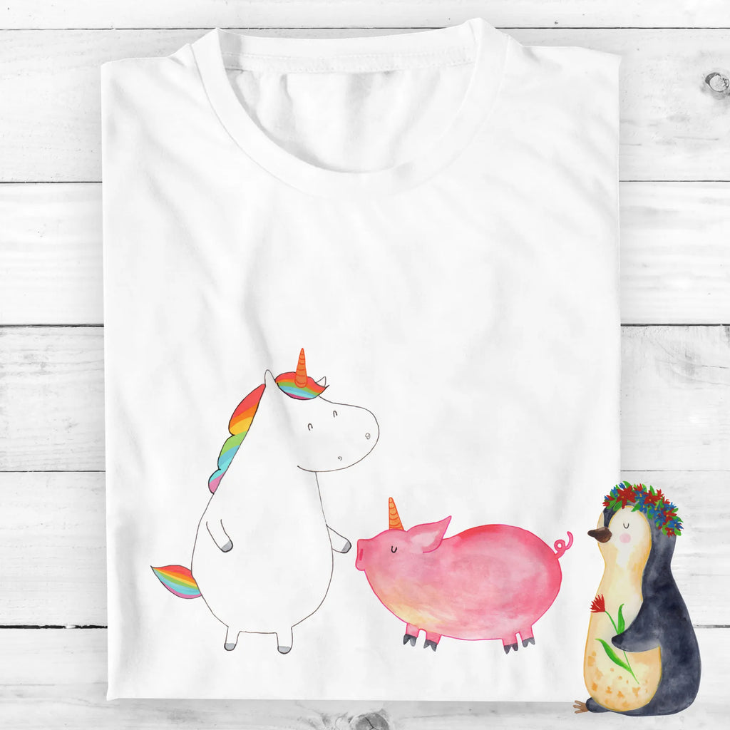 Personalisiertes T-Shirt Einhorn + Schweinhorn T-Shirt mit Namen, T-Shirt Personalisiert, Bedrucken, Wunschtext, T-Shirt mit Aufruck, Einhorn Deko, Unicorn, Einhorn, Einhörner, Schwein, Freundin, Schweinhorn, Freundschaft, Schweinchen