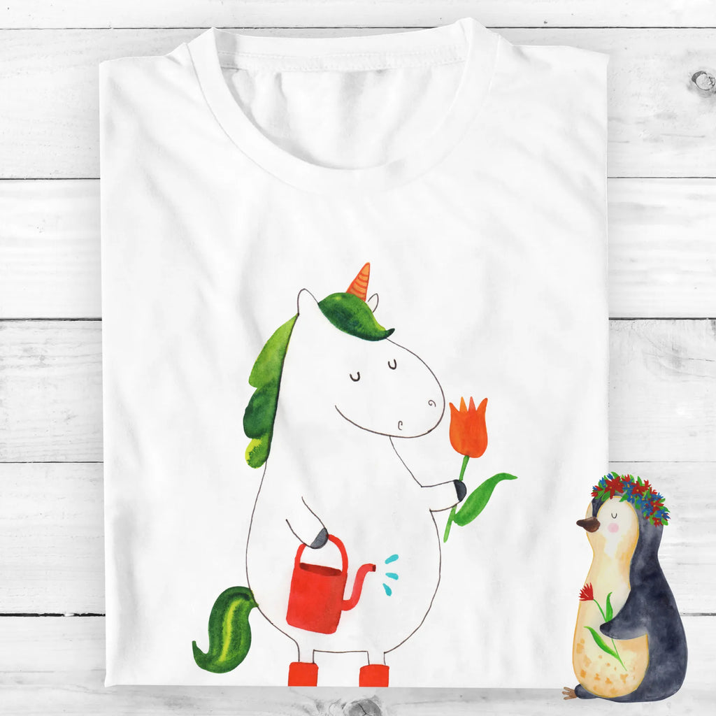 Personalisiertes T-Shirt Einhorn Gärtner T-Shirt mit Namen, T-Shirt Personalisiert, Bedrucken, Frauen, Wunschtext, Männer, T-Shirt mit Aufruck, Einhorn, Einhörner, Einhorn Deko, Unicorn, Gießkanne, Garten, Luftballon, Freundin, Freude, Blume, Lebenslust, Stiefel, Giesskanne