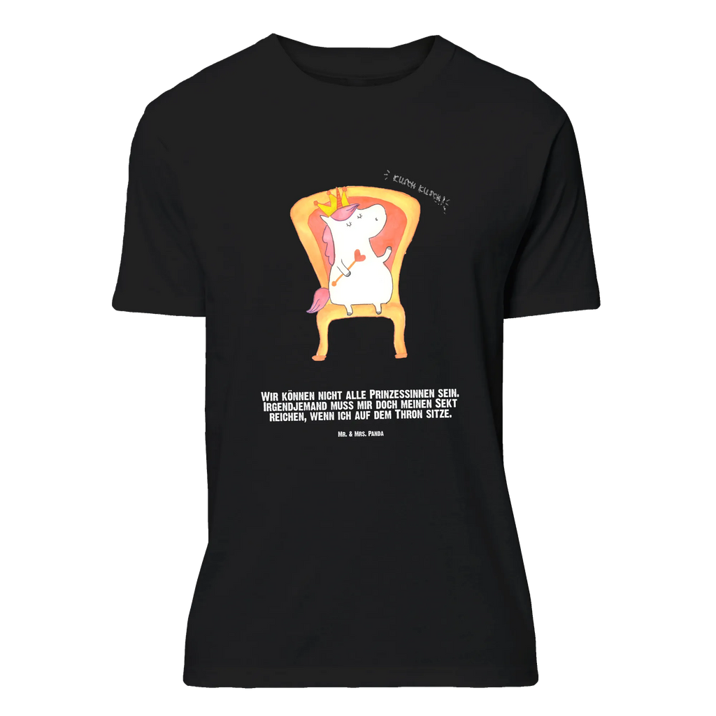 Personalisiertes T-Shirt Einhorn König T-Shirt mit Aufruck, Wunschtext, T-Shirt Personalisiert, T-Shirt mit Namen, Bedrucken, Einhorn Deko, Unicorn, Einhorn, Einhörner, Präsident, Krone, König, Herrscher, Prinzessin, Bundeskanzler, Kaiser