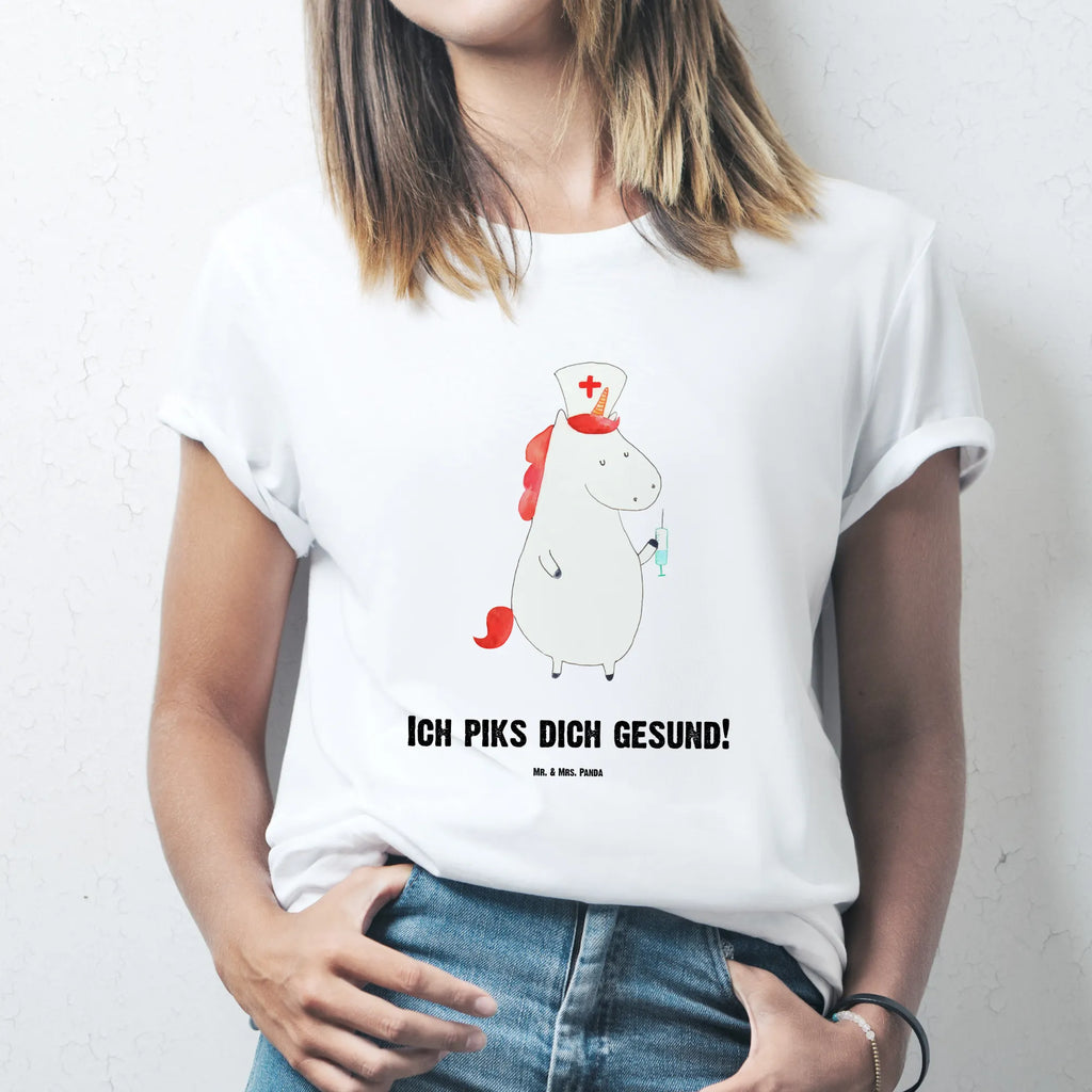 Personalisiertes T-Shirt Einhorn Krankenschwester T-Shirt mit Aufruck, T-Shirt Personalisiert, Wunschtext, T-Shirt mit Namen, Bedrucken, Einhorn Deko, Unicorn, Einhorn, Einhörner, Krankenpflegerin, Ärztin Geschenk, Krankenschwester Geschenk, Krankenschwester Dankeschön, Krankenhaus, Krankenpfleger Geschenk