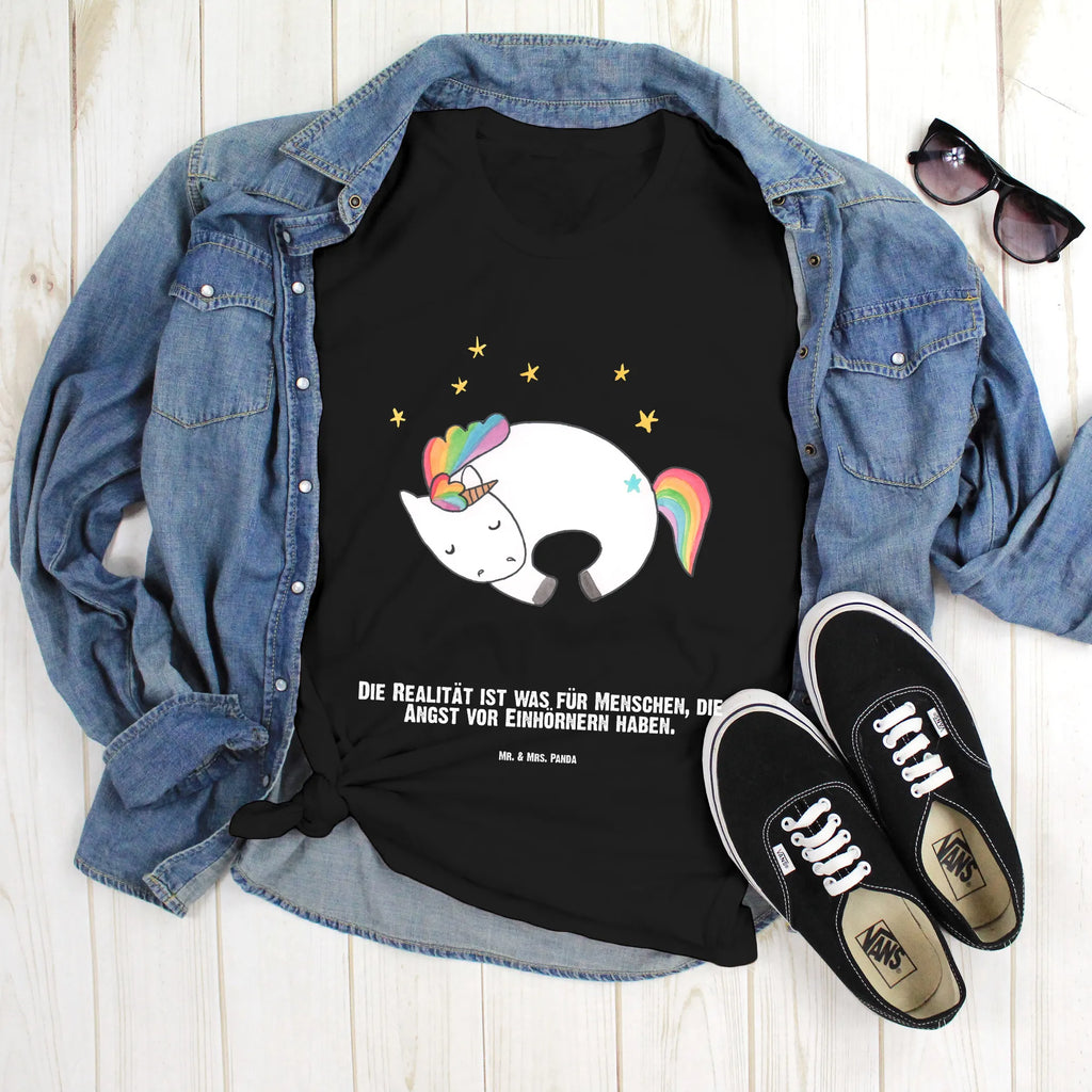 Personalisiertes T-Shirt Einhorn Nacht T-Shirt mit Aufruck, Wunschtext, T-Shirt mit Namen, T-Shirt Personalisiert, Bedrucken, Einhorn Deko, Unicorn, Einhorn, Einhörner, Träume, Realität, Traum, Geschenk, Freundin, Menschen, Ruhe