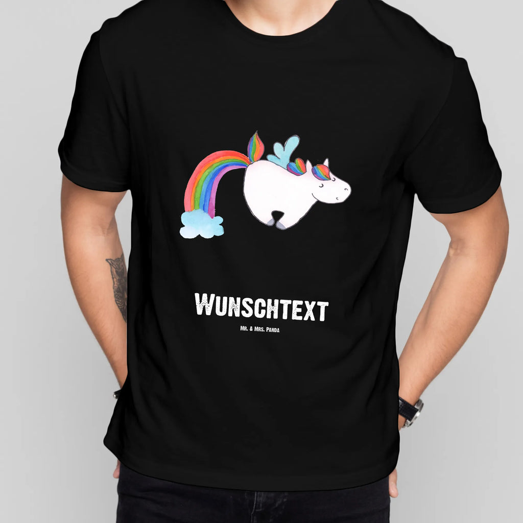 Personalisiertes T-Shirt Einhorn Fliegendes Pferd T-Shirt mit Aufruck, Bedrucken, Wunschtext, T-Shirt mit Namen, T-Shirt Personalisiert, Einhorn Deko, Unicorn, Einhorn, Einhörner, Glitzer, Realität, Spielen, Regenbogen, Erwachsenwerden