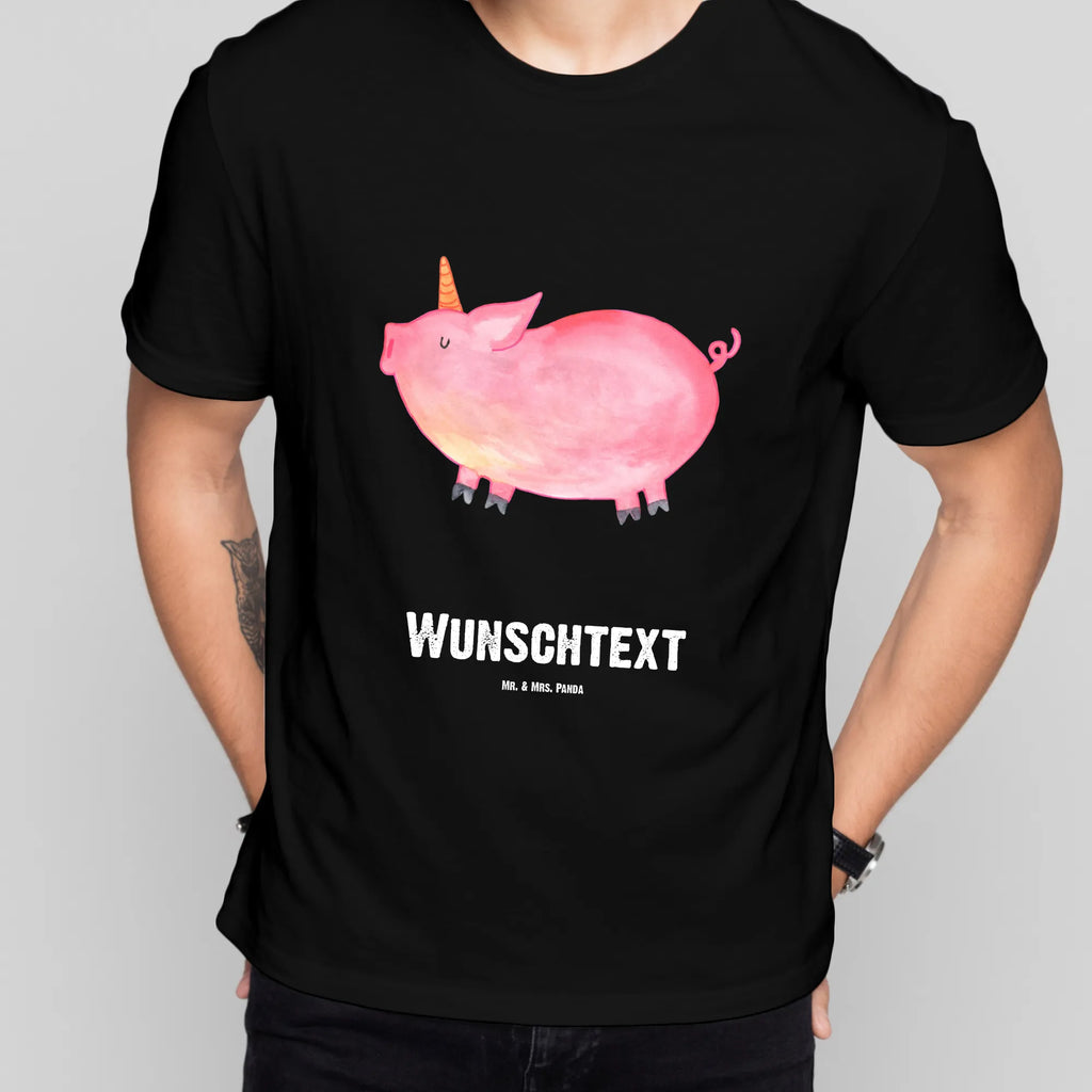 Personalised T-Shirt unicorn Pig Bedrucken, T-Shirt mit Aufruck, T-Shirt mit Namen, Wunschtext, T-Shirt Personalisiert, Einhorn Deko, Unicorn, Einhorn, Einhörner, Piggy, Spruch, Party, Witzig. Lustig, Schwein, Pig, English, Schweinhorn, Bauer, Geschenk, Spaß, Englisch, Funny
