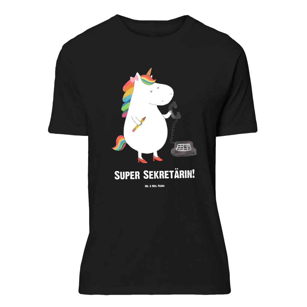 Personalised T-Shirt unicorn secretary T-Shirt Personalisiert, Wunschtext, T-Shirt mit Aufruck, T-Shirt mit Namen, Bedrucken, Einhorn Deko, Unicorn, Einhorn, Einhörner, Steuerbüro, Bürokraft, Büro, Steuerkanzlei, Sekretärin, Rechtsanwältin, Bürohilfe, Rechtsanwaltsgehilfin