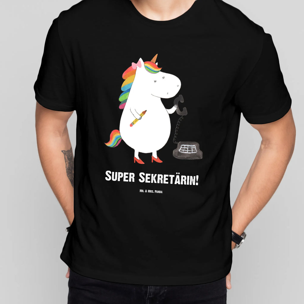 Personalised T-Shirt unicorn secretary T-Shirt Personalisiert, Wunschtext, T-Shirt mit Aufruck, T-Shirt mit Namen, Bedrucken, Einhorn Deko, Unicorn, Einhorn, Einhörner, Steuerbüro, Bürokraft, Büro, Steuerkanzlei, Sekretärin, Rechtsanwältin, Bürohilfe, Rechtsanwaltsgehilfin
