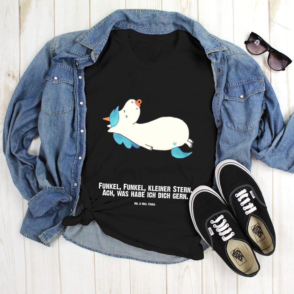 Rozmiar L Personalizowana koszulka Jednorożec smoczek T-Shirt mit Aufruck, T-Shirt mit Namen, Wunschtext, Bedrucken, T-Shirt Personalisiert, Einhorn Deko, Unicorn, Einhorn, Einhörner, Baby, Schnuller, Kleinkind, Geschenk Geburt, Mutter, Mama, Geburt, Säugling, Geburtstag