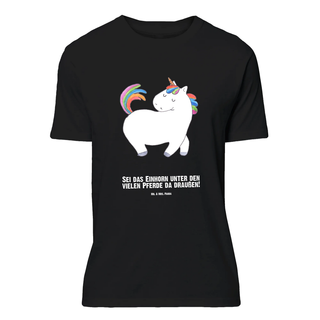 Personalisiertes T-Shirt Einhorn stolzierend T-Shirt mit Aufruck, Bedrucken, T-Shirt Personalisiert, Wunschtext, T-Shirt mit Namen, Einhorn Deko, Unicorn, Einhorn, Einhörner, Reiter, Freundin, Geschenk, Stolz, Pferd, Anders, Reiten, Bunt
