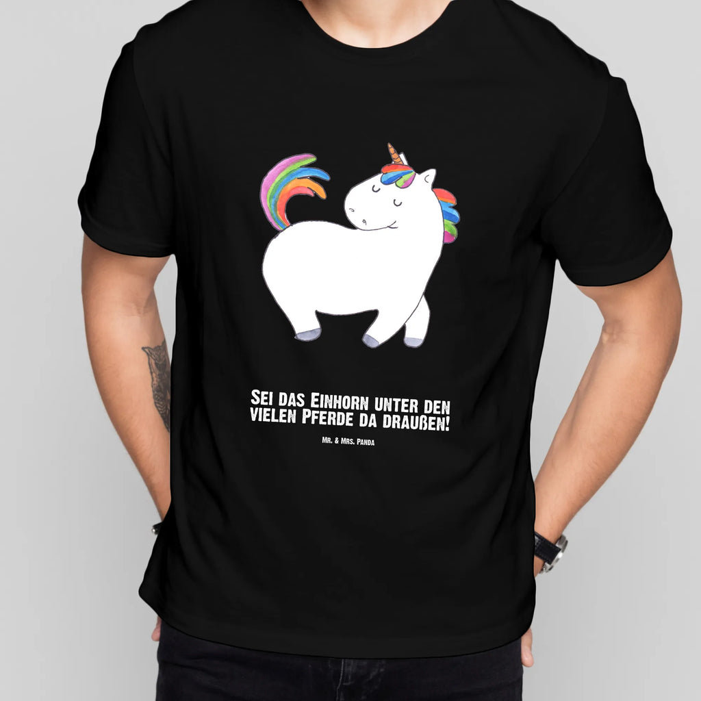 Personalisiertes T-Shirt Einhorn stolzierend T-Shirt mit Aufruck, Bedrucken, T-Shirt Personalisiert, Wunschtext, T-Shirt mit Namen, Einhorn Deko, Unicorn, Einhorn, Einhörner, Reiter, Freundin, Geschenk, Stolz, Pferd, Anders, Reiten, Bunt