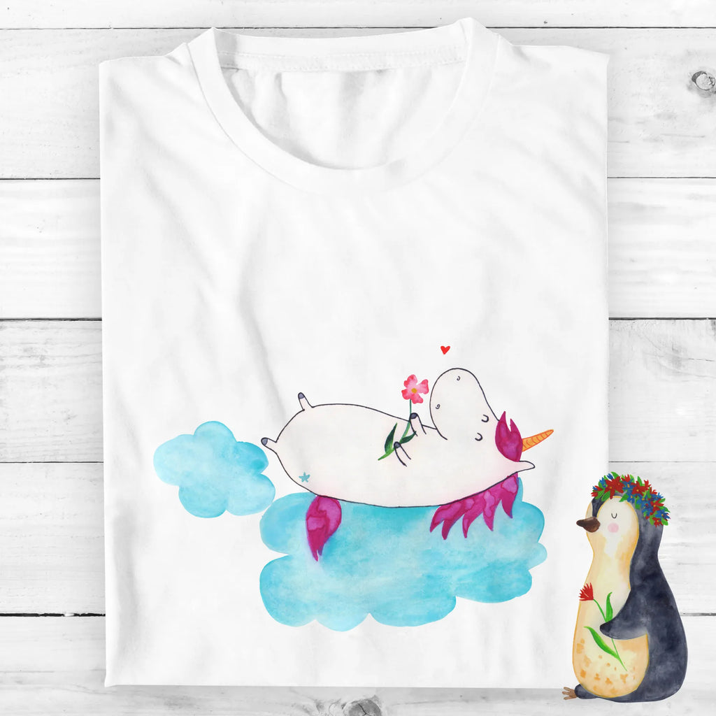 Rozmiar L Personalizowana koszulka Jednorożec Zakochany T-Shirt Personalisiert, T-Shirt mit Namen, Bedrucken, Wunschtext, T-Shirt mit Aufruck, Einhorn Deko, Einhorn, Einhörner, Unicorn, Liebe, Freundin, Wolke, Liebesbeweis, Verliebt