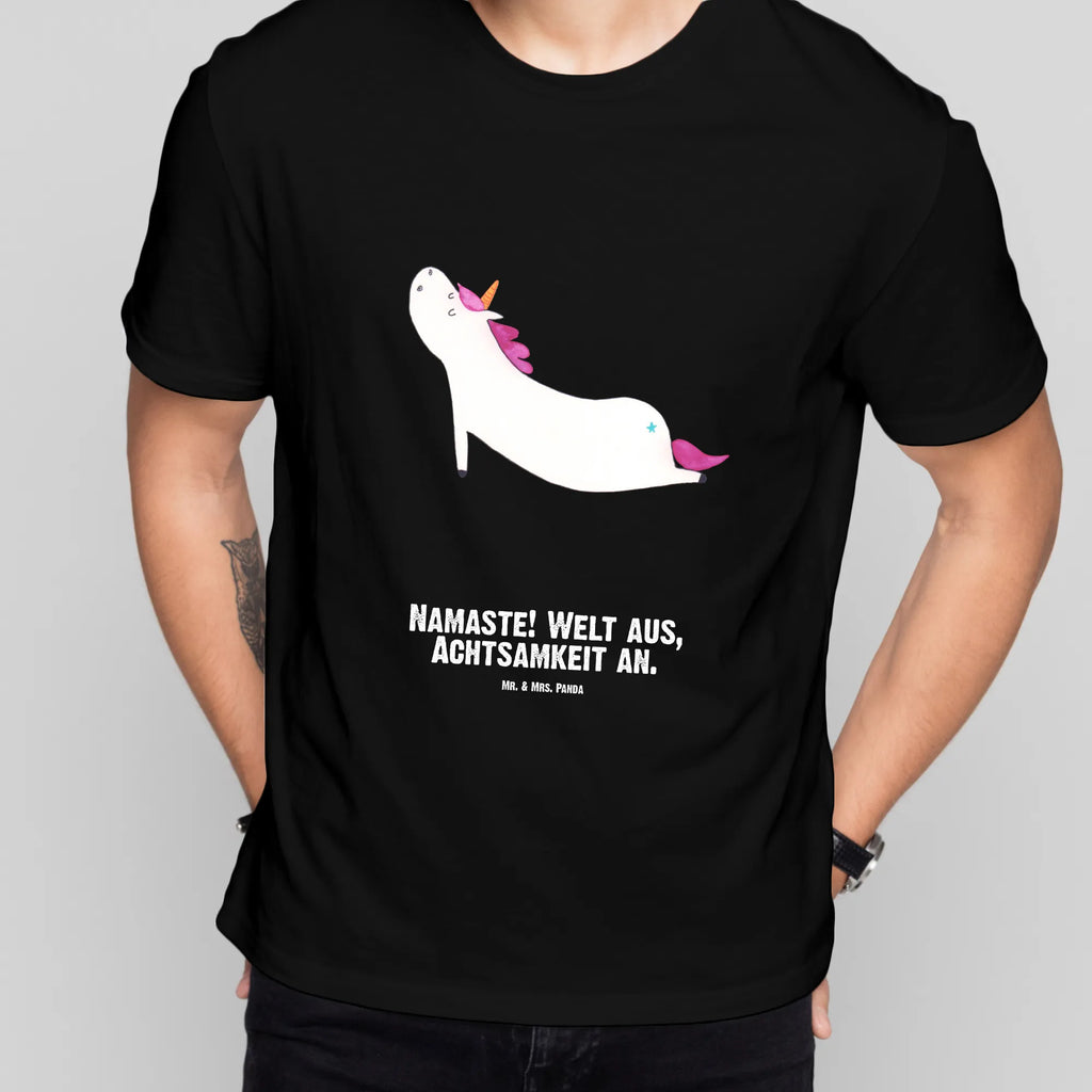 Rozmiar L Personalizowana koszulka jednorożec joga T-Shirt mit Aufruck, T-Shirt mit Namen, Bedrucken, T-Shirt Personalisiert, Wunschtext, Einhorn Deko, Unicorn, Einhorn, Einhörner, Lustig, Witzig, Joga, Süß, Sport, Yogamatte, Achtsamkeit, Namaste, Yoga, Entspannung