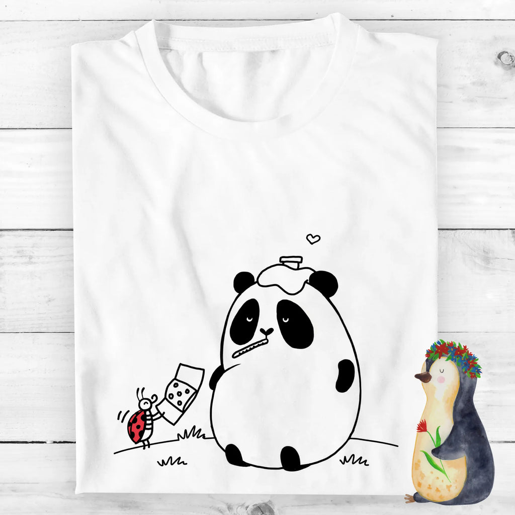 Rozmiar L Personalizowana koszulka Panda Szybkiego powrotu do zdrowia T-Shirt mit Namen, T-Shirt Personalisiert, T-Shirt mit Aufruck